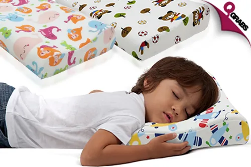 From QR59, Improve Your Kid’s Sleep with Soft Memory Foam Pillows in Three Adorable Prints! (Up to QR420 Value)